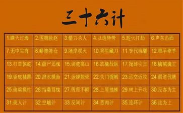 读36计有感作文参考7篇
