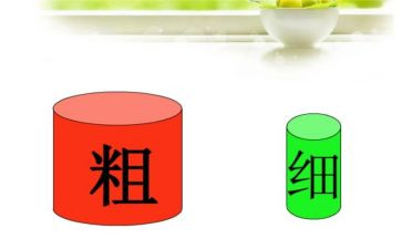 幼儿比较粗细教案5篇