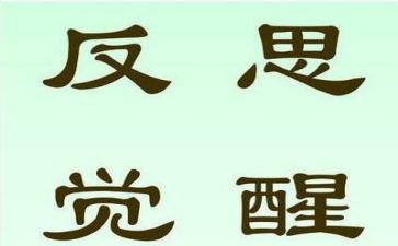 反思与心得体会模板7篇
