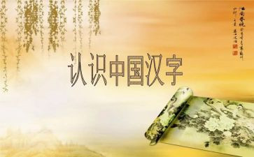 关于汉字日的演讲稿7篇
