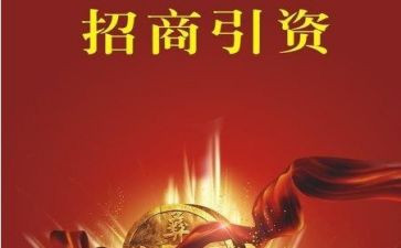 外招商引资工作总结8篇