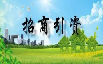 村招商引资工作汇报材料8篇