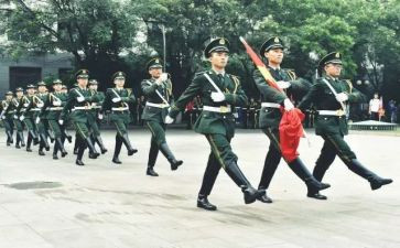 军训踢正步心得体会7篇