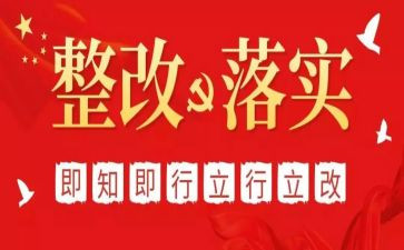被巡察单位整改报告6篇