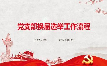 党总支部换届工作报告7篇