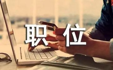 公司职位申请书6篇