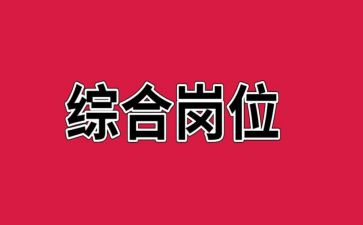 综合岗的工作计划参考7篇